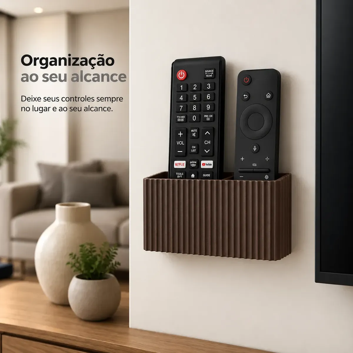 Suporte de Controle Double — vista complementar